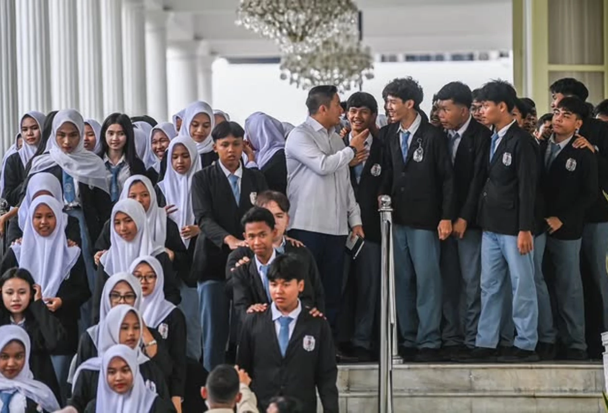 Presiden Buka Istana untuk Anak Sekolah