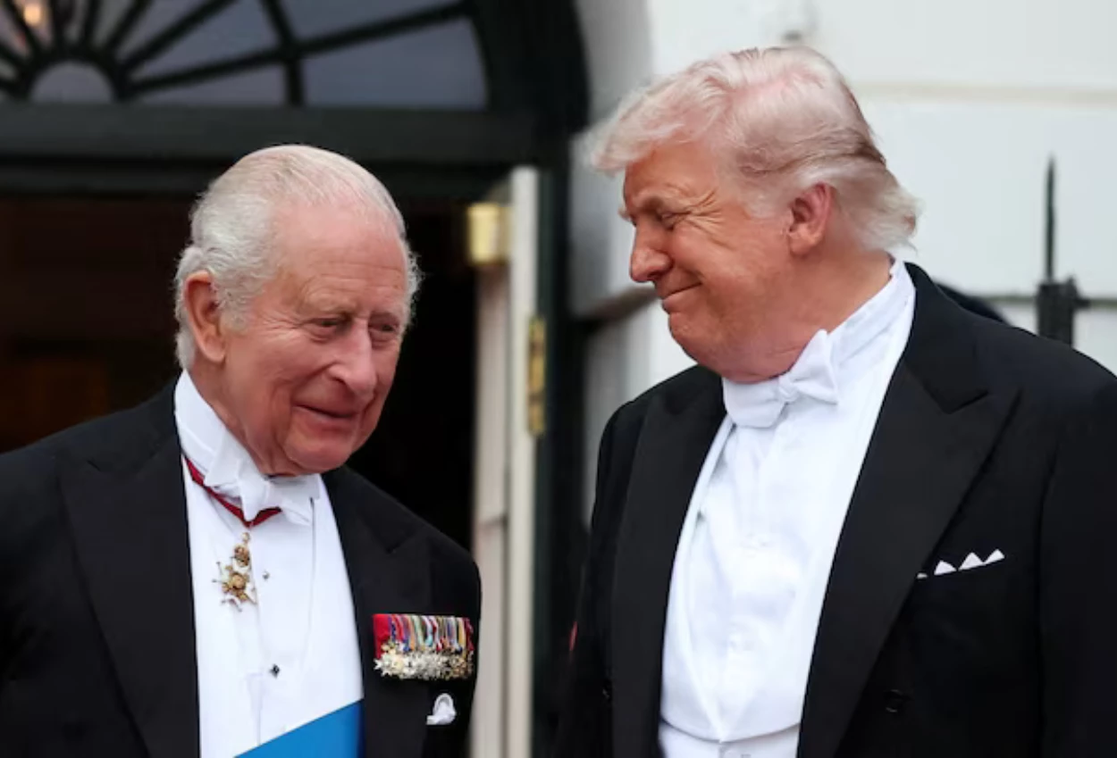 Raja Charles III Bertemu Donald Trump di Gedung Putih, Bahas Kerja Sama hingga Konflik dengan Iran