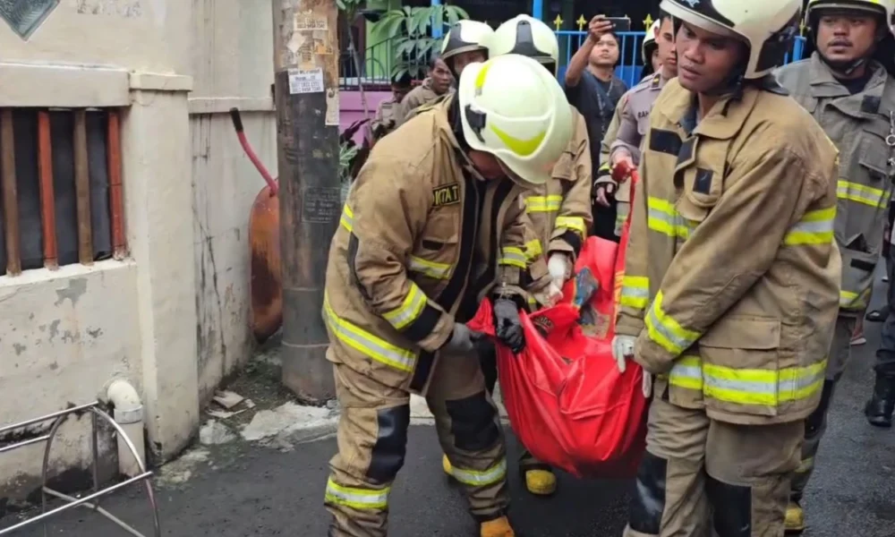Rumah Kebakaran di Grogol Jakbar, 5 Orang Keluarga Tewas