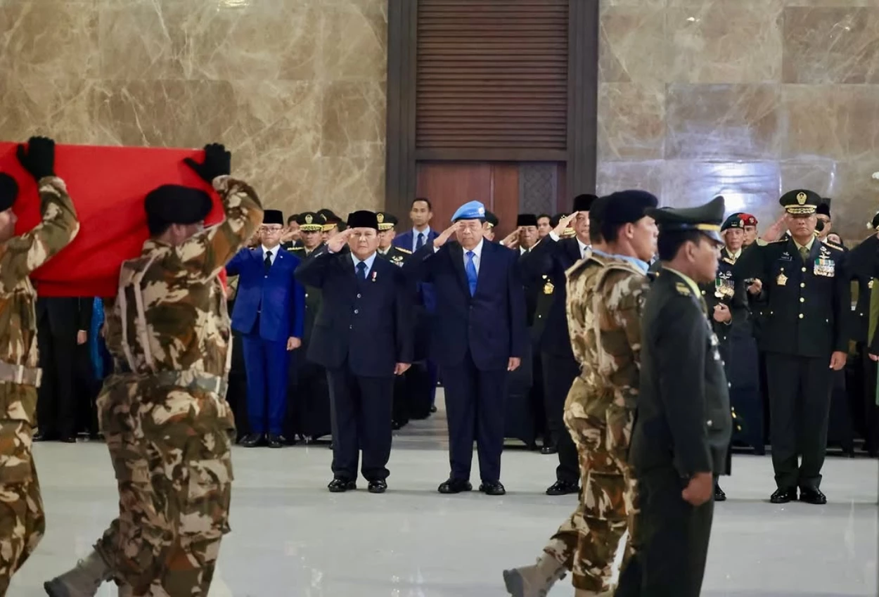 SBY Beri Pesan untuk Prajurit TNI di Lebanon, Begini Katanya