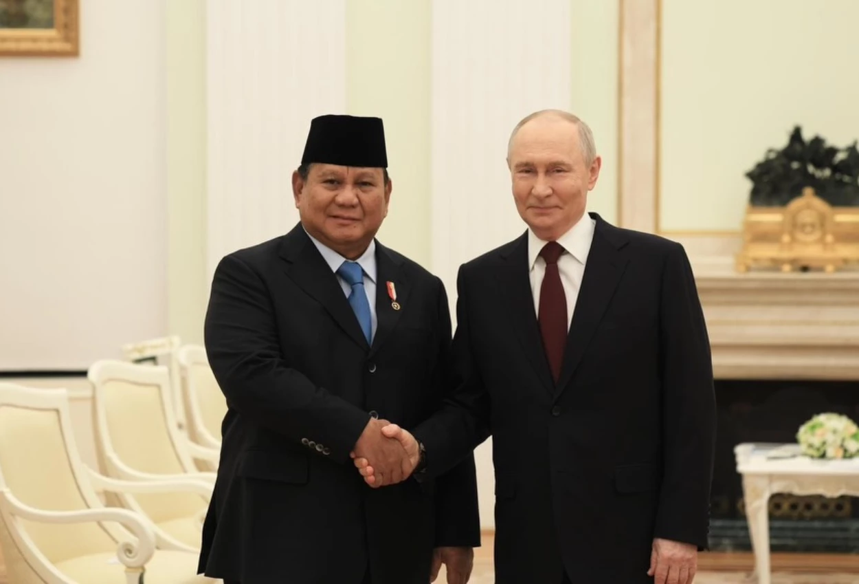 Sambut Kedatangan Prabowo, Putin Yang Mulia Sahabatku yang Baik, Saya Sangat Senang