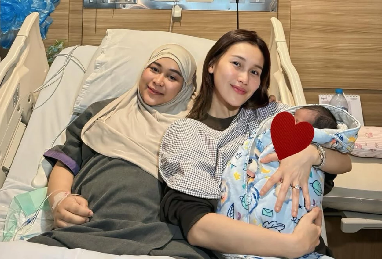 Sambut Keponakan Baru, Adik Ayu Ting Ting Melahirkan Anak Ketiga