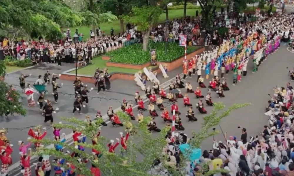 TMII Pecahkan Rekor Muri, Tampilkan Seribu Penari dari 34 Provinsi