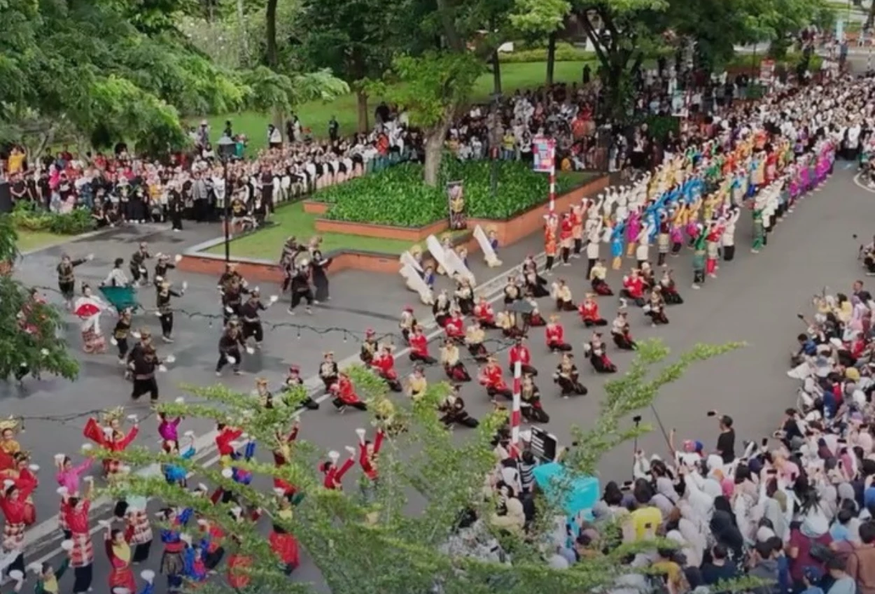 TMII Pecahkan Rekor Muri, Tampilkan Seribu Penari dari 34 Provinsi