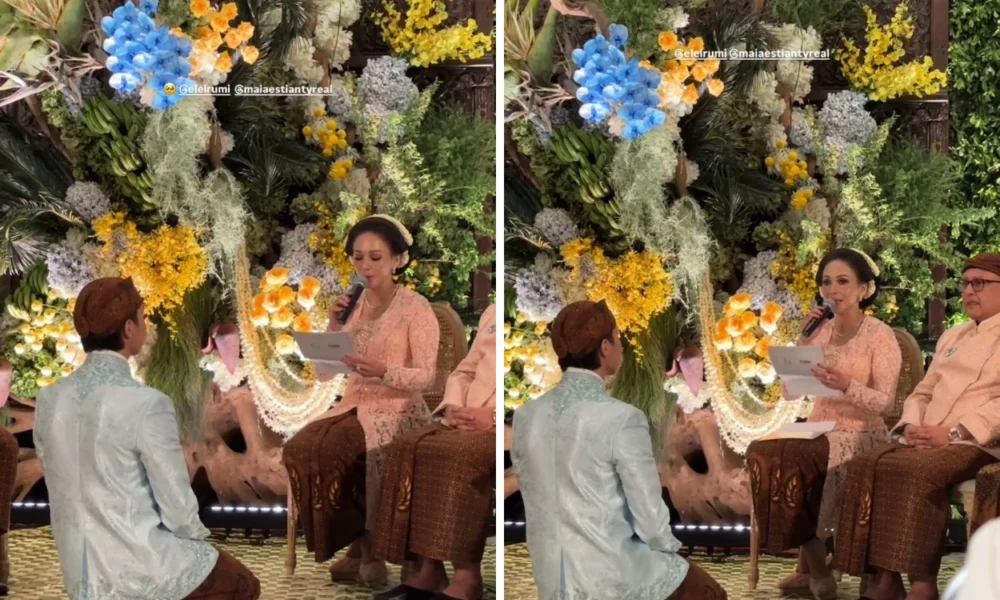 Tangis Maia Estianty Pecah saat Titip Pesan ke El Rumi, Sebut Tak Pernah Bisa Selalu Peluk Sang Putra