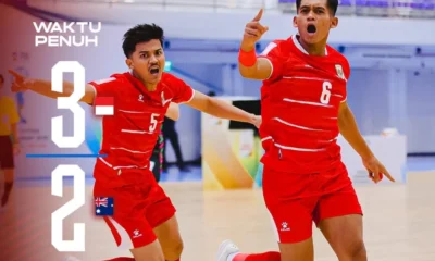 Timnas Futsal Indonesia vs Australia 3 2 Brace Andres Bawa Garuda Juara Grup B Piala AFF