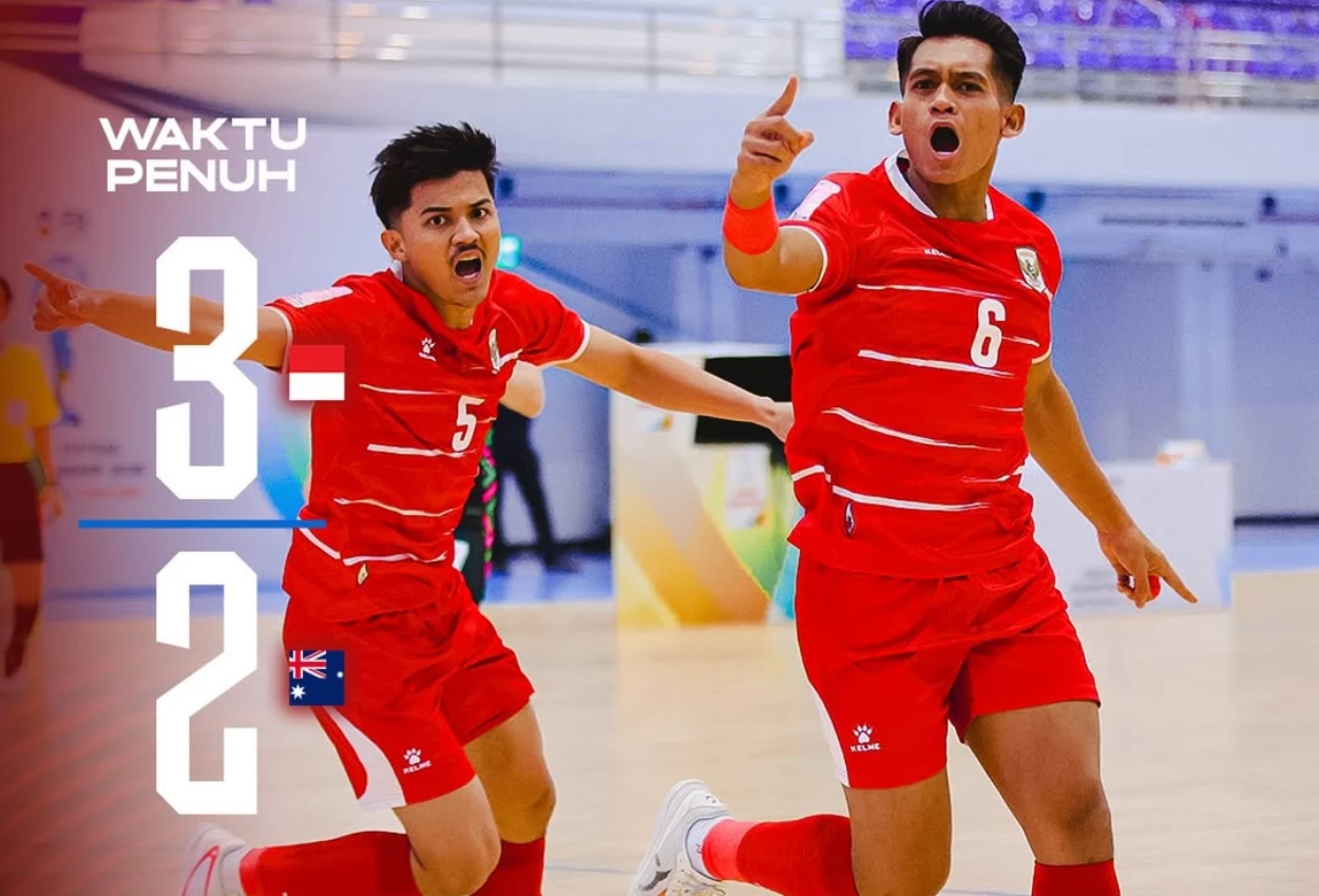 Timnas Futsal Indonesia vs Australia 3 2 Brace Andres Bawa Garuda Juara Grup B Piala AFF