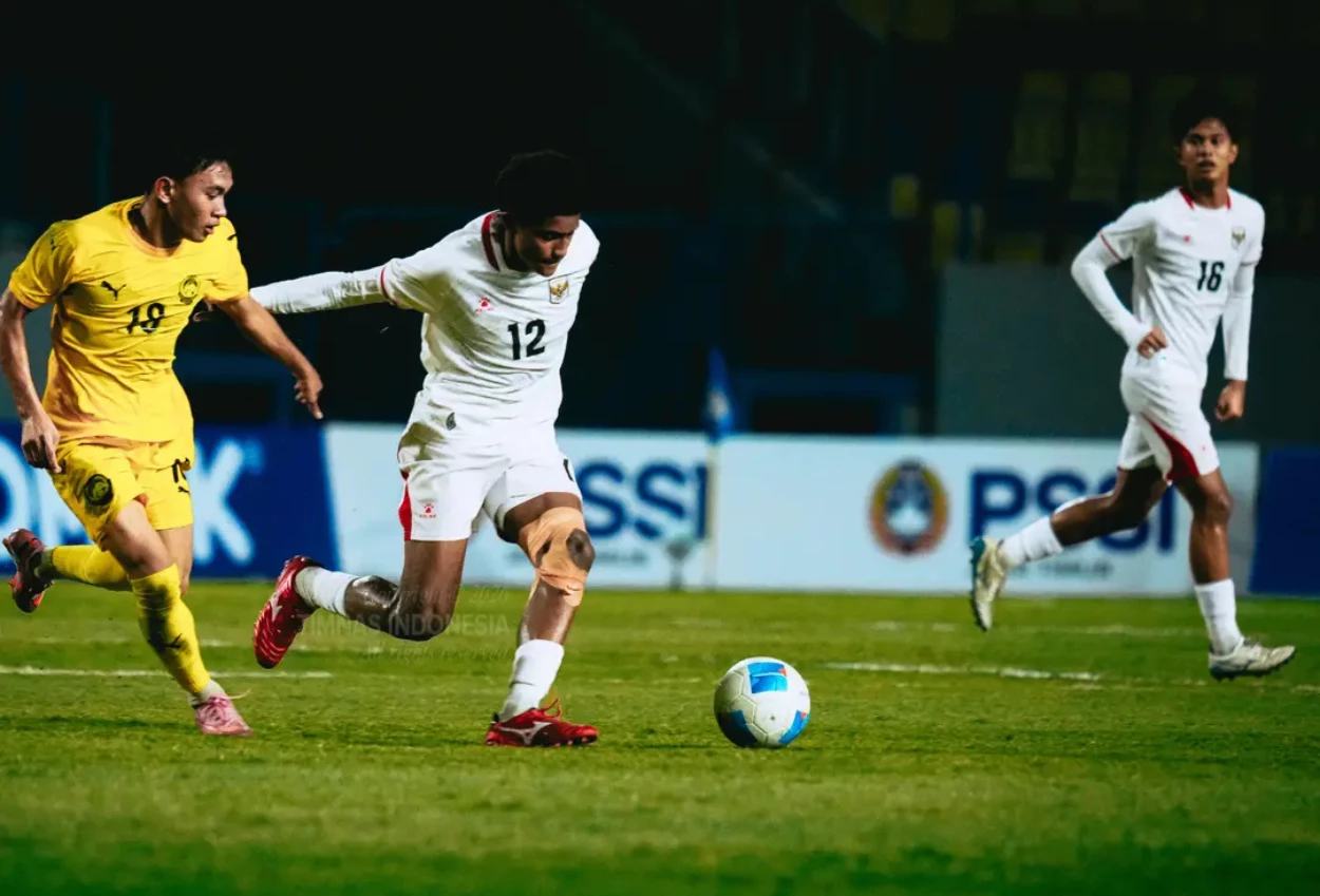 Timnas Indonesia U 17 vs Malaysia 0 1 Harimau Malaya Curi Keunggulan