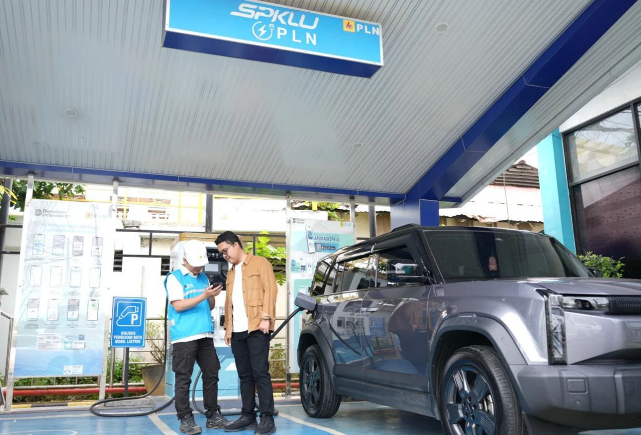 Transaksi SPKLU Naik 4 Kali Lipat pada Lebaran Tahun Ini