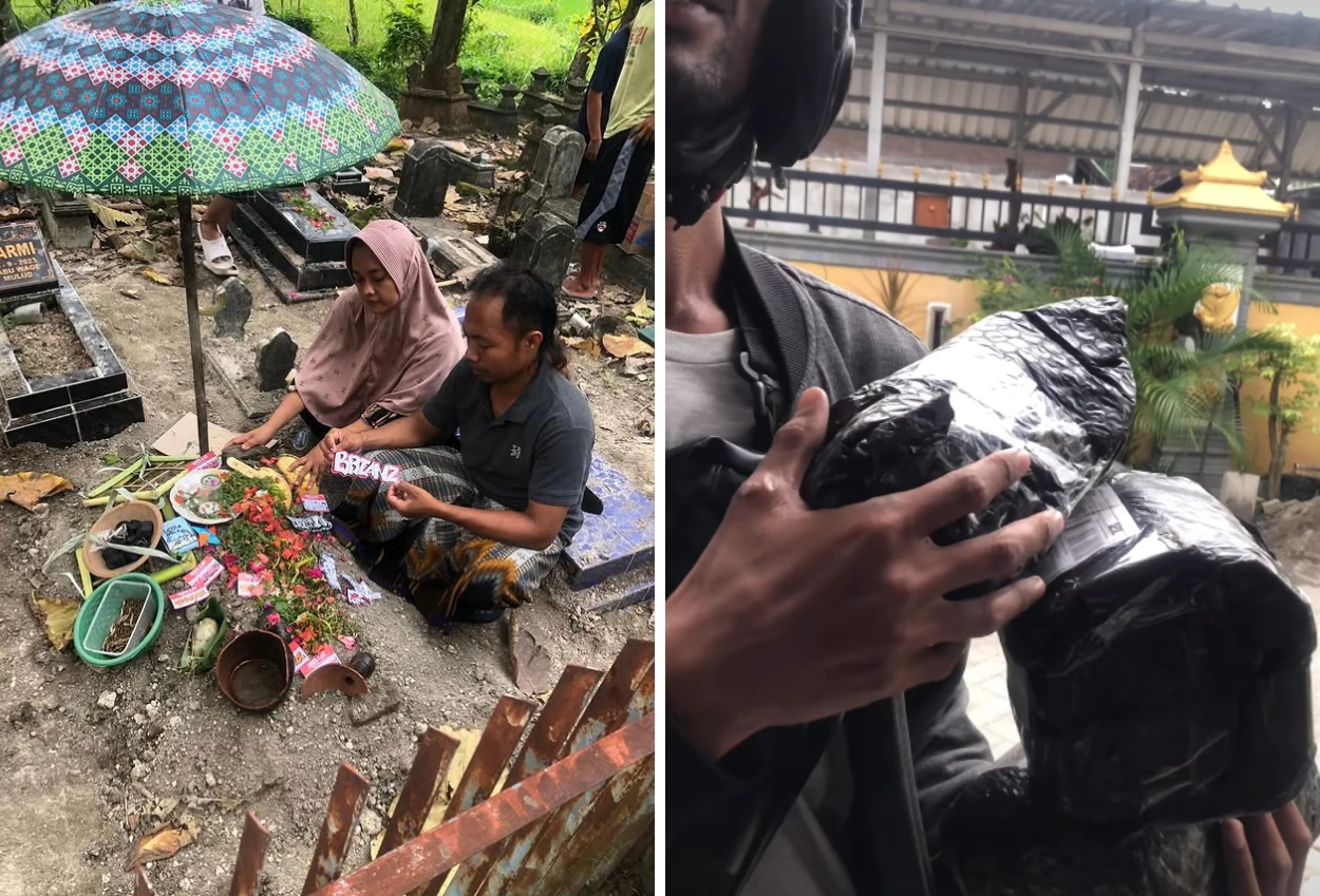 Viral! Ayah Ini Terima Mainan dari Kurir untuk Anaknya yang sudah Meninggal Dunia