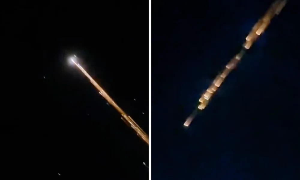 Viral! Cahaya Lintasi Langit di Lampung, Ternyata Bukan Meteor