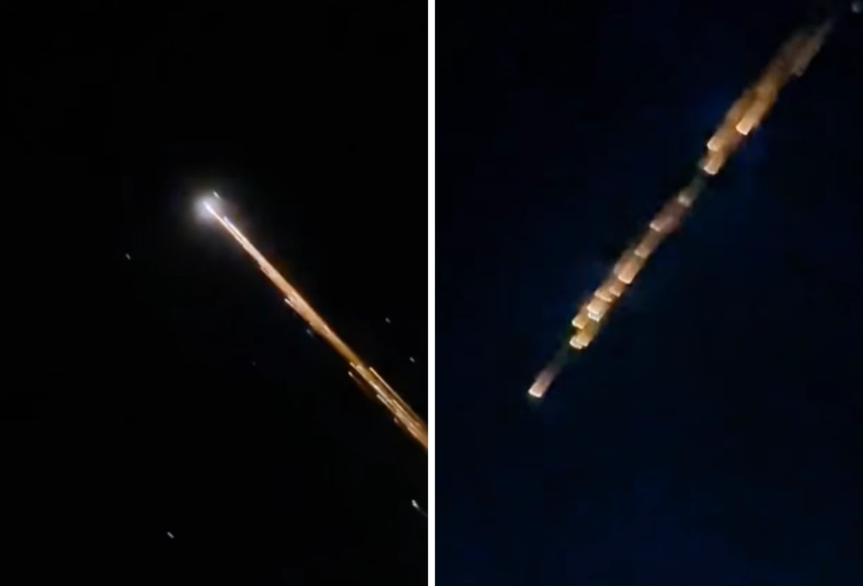 Viral! Cahaya Lintasi Langit di Lampung, Ternyata Bukan Meteor