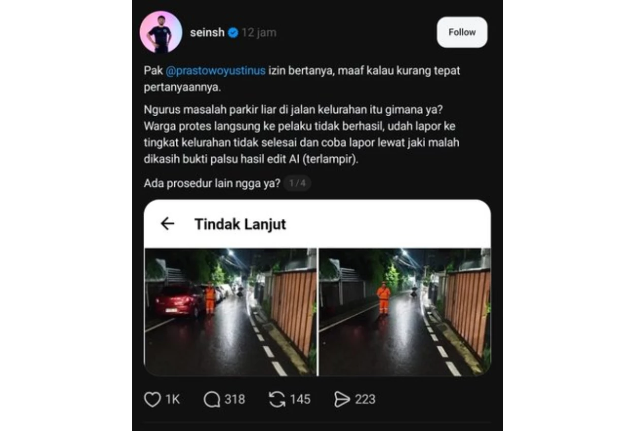 Viral Laporan Warga Direspons Pakai AI, Pemprov Jakarta Ambil Langkah Tegas