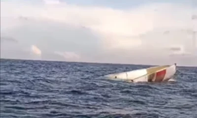 Viral! Nelayan di Anambas Temukan Puing Diduga Badan Pesawat di Tengah Laut