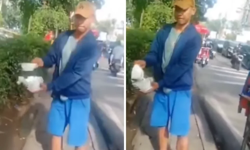 Viral! Preman Palak Tukang Bubur Rp300 Ribu Ditangkap Polisi, Ternyata Positif Narkoba