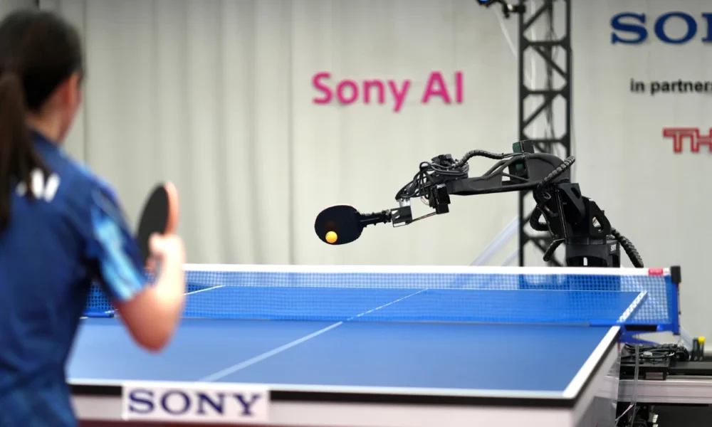 Wow! Robot AI Milik Sony Mampu Kalahkan Atlet Top Tenis Meja