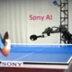 Wow! Robot AI Milik Sony Mampu Kalahkan Atlet Top Tenis Meja