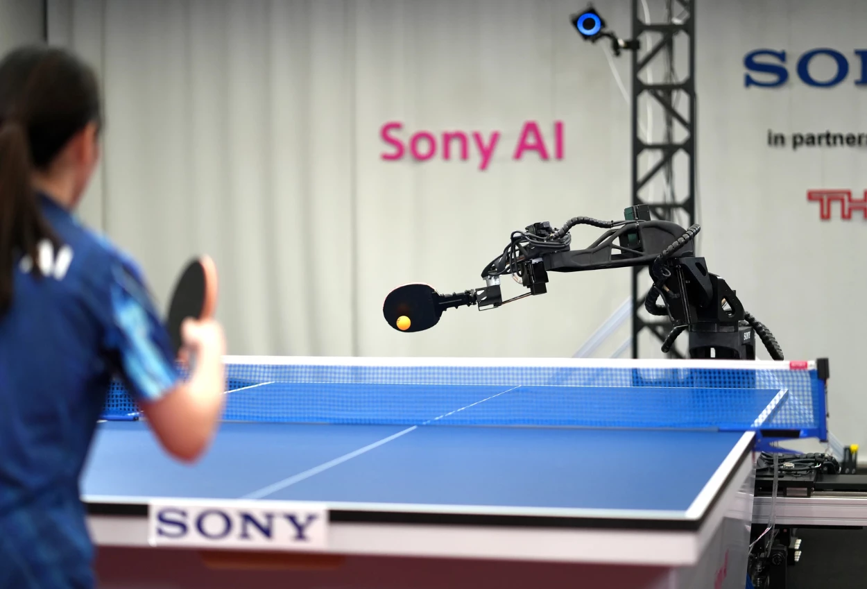 Wow! Robot AI Milik Sony Mampu Kalahkan Atlet Top Tenis Meja