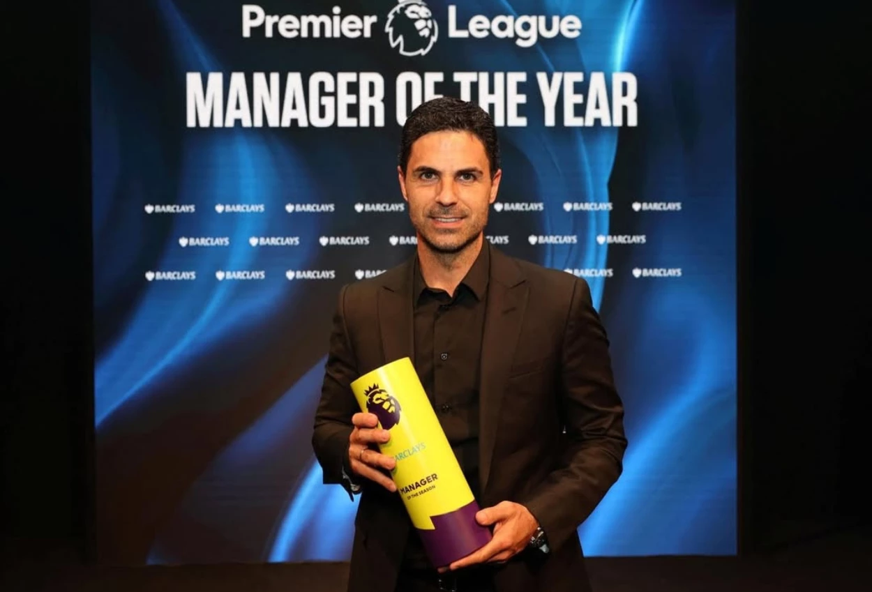 Bawa Arsenal Juara, Mikel Arteta jadi Pelatih Terbaik Premier League