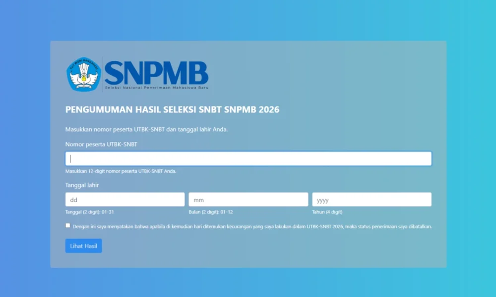 Cara Cek Skor UTBK dan Download Sertifikatnya