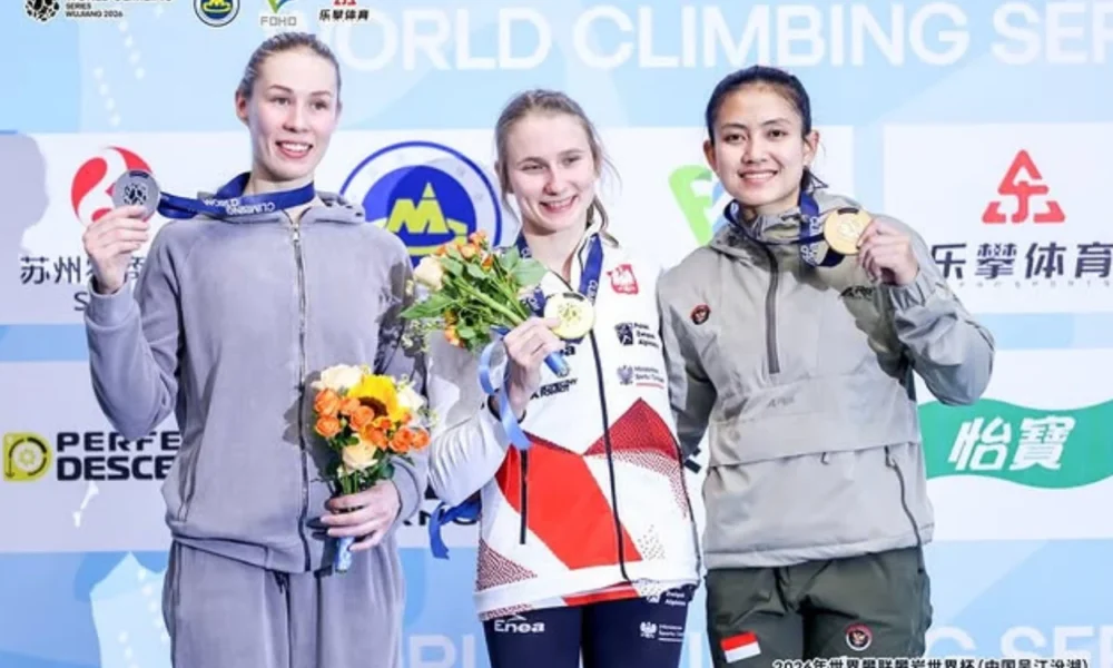 Desak Made Raih Perunggu di World Climbing Series Wujiang