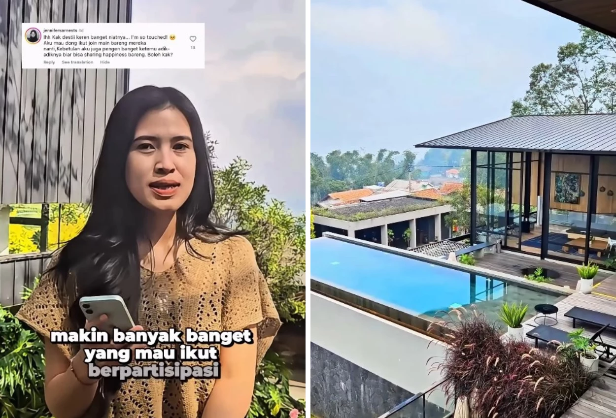 Destimar Tak Menyangka Rencana Ajak Anak Yatim Nginap di Vila Mewah Bandung Didukung Warganet hingga Influencer