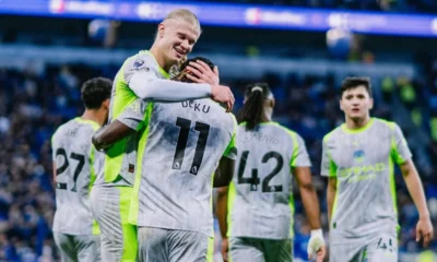 Everton F.C. vs Man City 3 3 Gol Cantik Doku Selamatkan The Citizens Amankan Poin