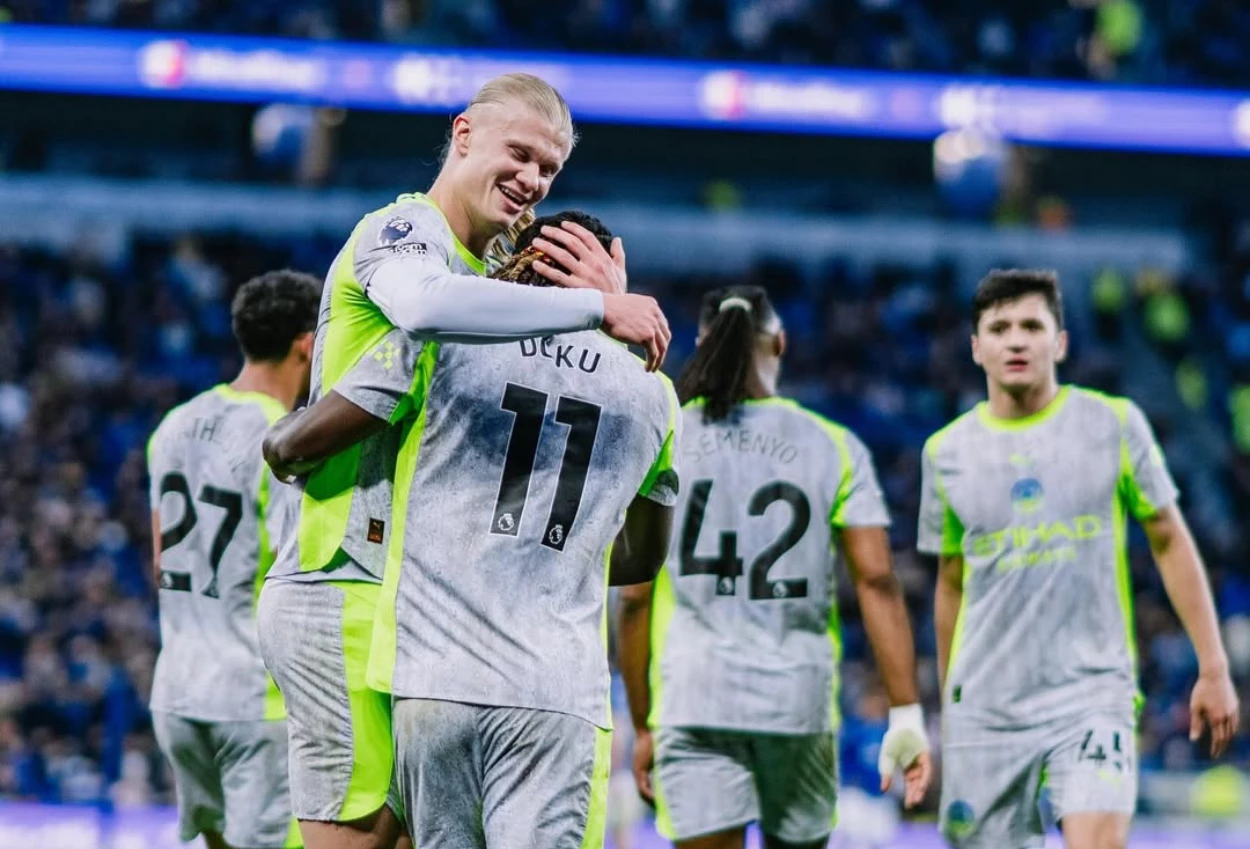 Everton F.C. vs Man City 3 3 Gol Cantik Doku Selamatkan The Citizens Amankan Poin