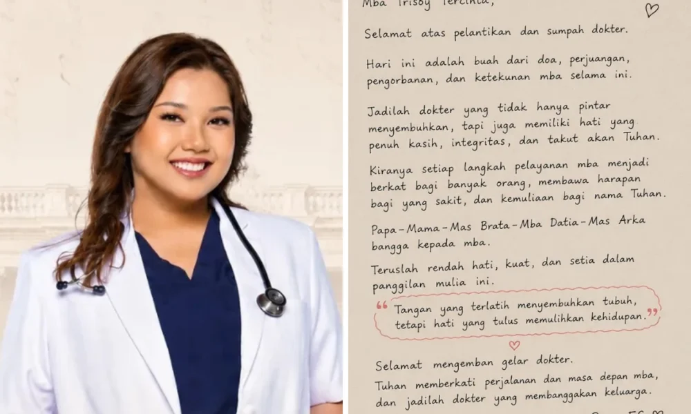 Ferdy Sambo Tulis Pesan Penuh Cinta untuk Putrinya yang Lulus jadi Dokter