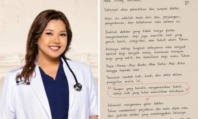 Ferdy Sambo Tulis Pesan Penuh Cinta untuk Putrinya yang Lulus jadi Dokter