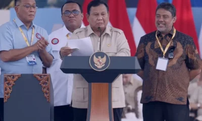 Hadiri May Day 2026, Prabowo Resmi Bentuk Satgas Mitigasi PHK