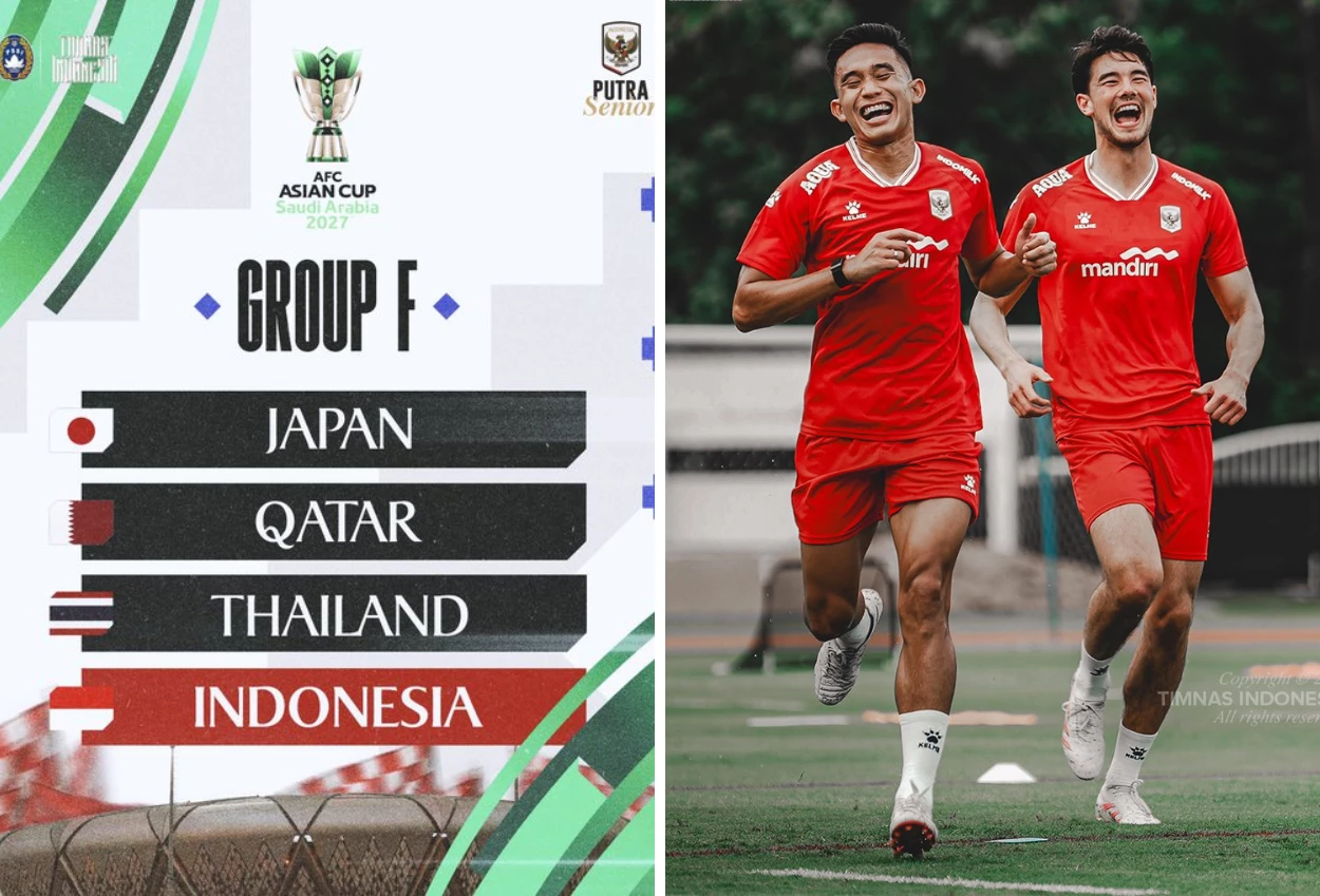 Hasil Drawing Piala Asia 2027 Indonesia Segrup dengan Jepang