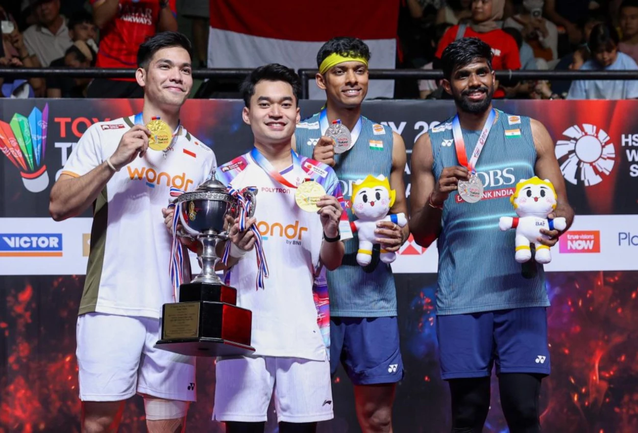 Hasil Final Thailand Open 2026 LeoDaniel Juara usai Taklukkan Unggulan India