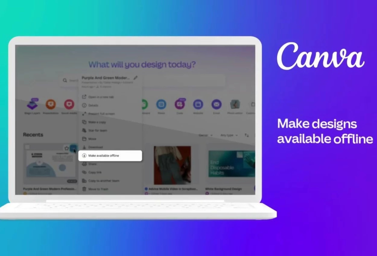 Hore! Canva Kini Bisa Edit Desain Tanpa Internet