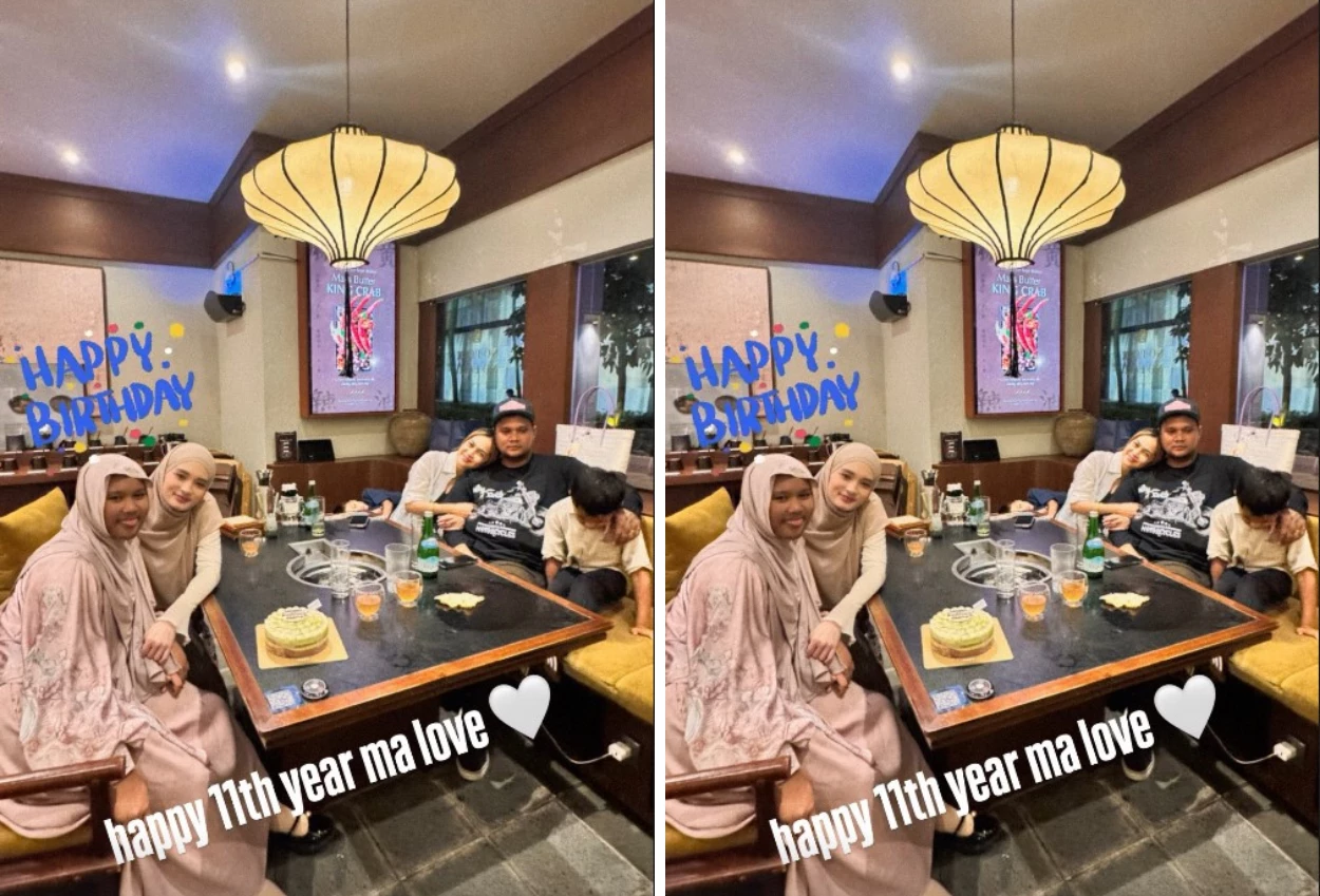 Inara Rusli, Virgoun, dan Lindi Makan Bareng Satu Meja untuk Rayakan Ultah Starla
