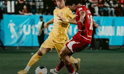 Indonesia vs China 1 0 Garuda Muda Berjaya di Piala Asia U