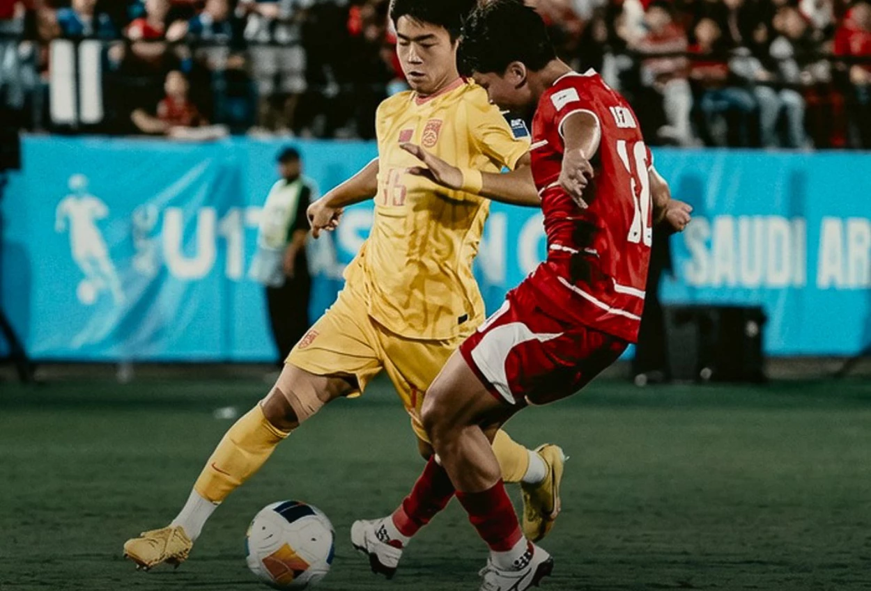 Indonesia vs China 1 0 Garuda Muda Berjaya di Piala Asia U