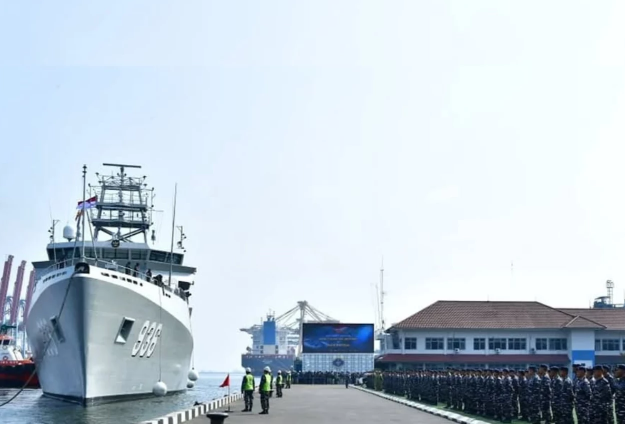KRI Canopus 936 Tiba di Jakarta, Siap Perkuat Pertahanan Maritim RI