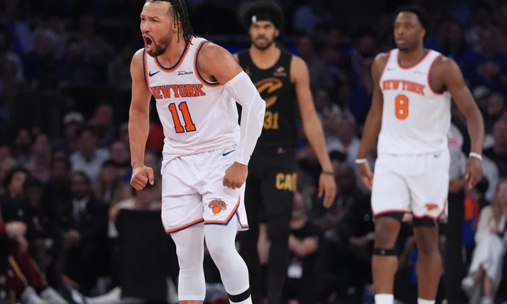 Knicks vs Cavaliers 115 104 Jalen Brunson Sumbang 38 Poin