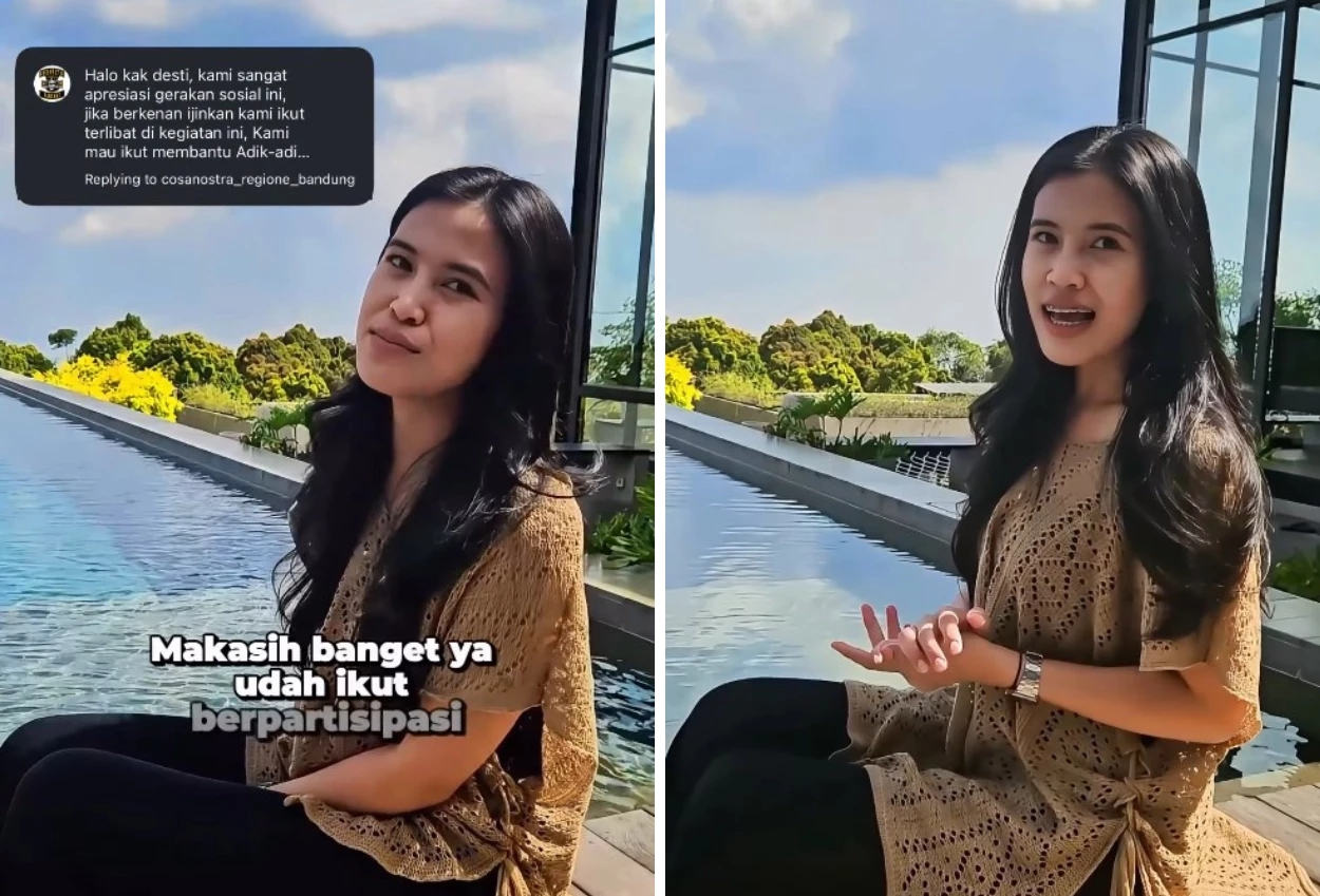 Komentar di Akun Destimar, Kini Komunitas Motor Ikut Gabung Seru Seruan bareng Anak Anak Yatim