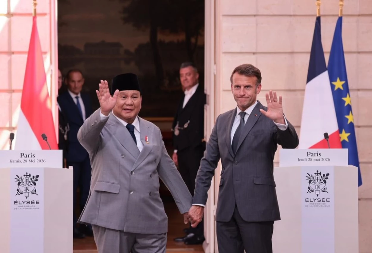 Macron Puji Prabowo soal Dukung Perdamaian di Timur Tengah dan Pengakuan Palestina
