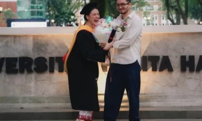 Mawar de Jongh Wisuda S1, Bryan Domani Hadir Bawakan Buket Bunga