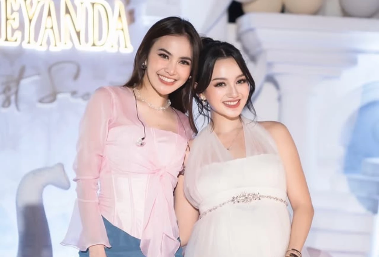 Momen Nanda Arsyinta Rayakan Gender Reveal, Undang Mahalini Nyanyi