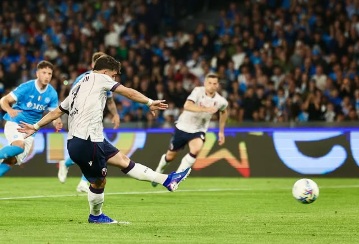 Napoli vs Bologna 2 3 Napoli Terancam Gagal Amankan Tiket Liga Champions Musim Depan