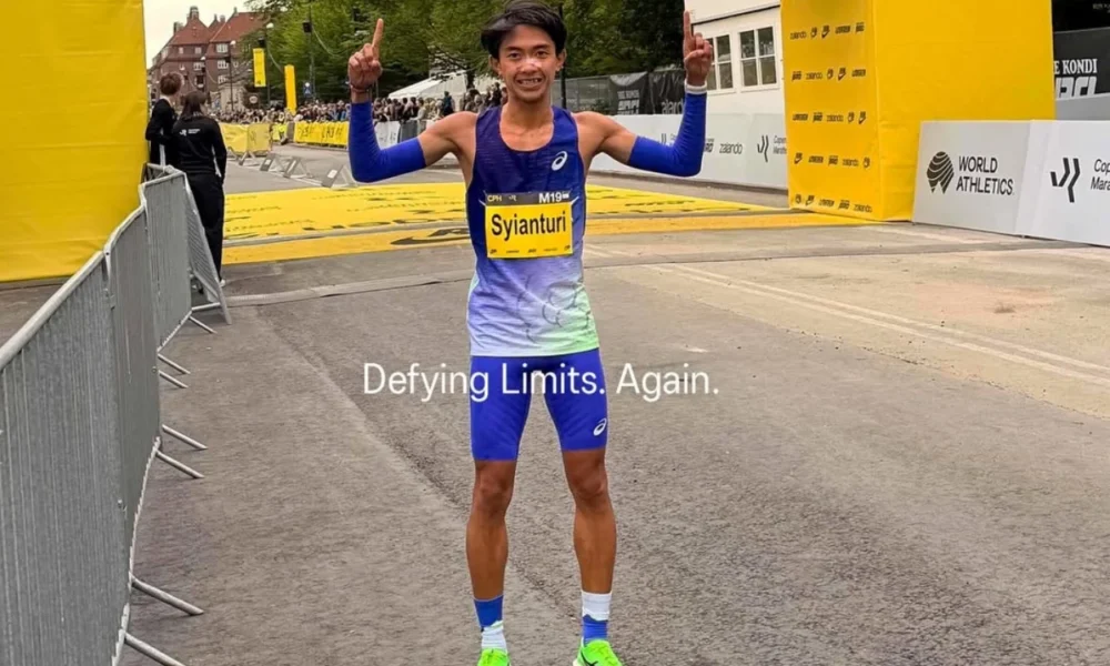 Pelari asal Indonesia Robi Syianturi Pecahkan Rekor Marathon Asia Tenggara, Finis 42 km dalam Waktu 2 Jam
