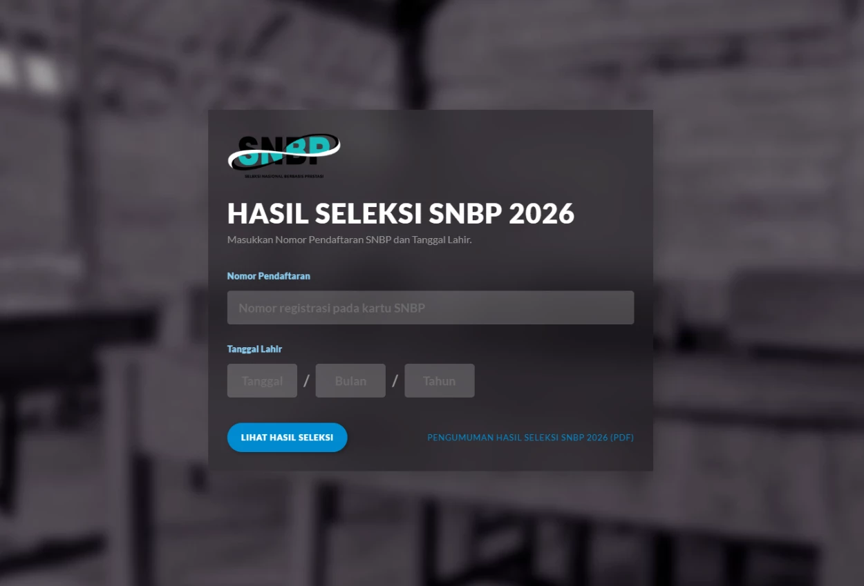 Pengumuman SNBT 2026 Dibuka Hari Ini, Berikut 45 Link Mirror Pengumumannya