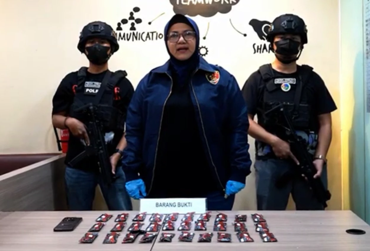 Polisi Tangkap Kurir Vape Narkoba di Cengkareng, Sita 30 Cartridge Etomidate