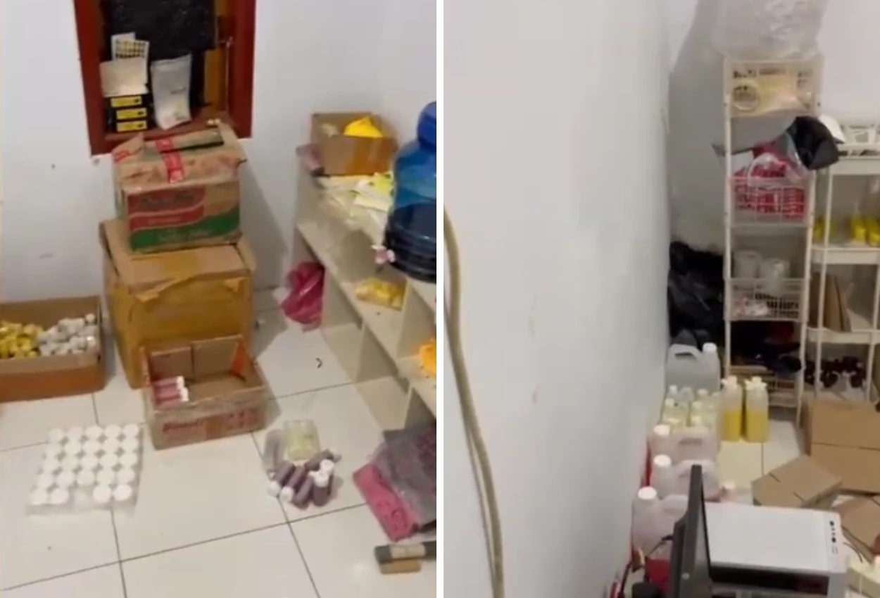 Polri Gerebek Pabrik Pabrik Rumahan Skincare Ilegal di Cirebon, Pakai Merkuri
