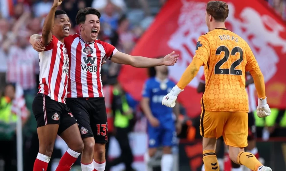 Sunderland vs Chelsea 2 1 The Blues Dipastikan Absen di Liga Europa