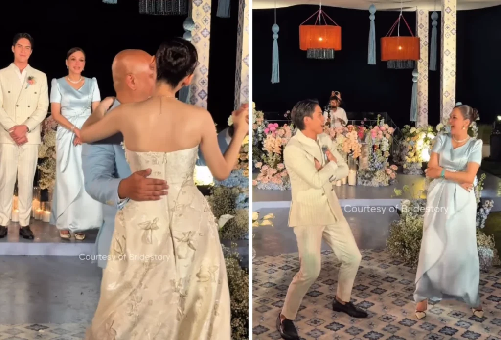 Syifa Berdansa Bersama Ayah Sambungnya dan EL Berdansa Bersama Bunda Maia
